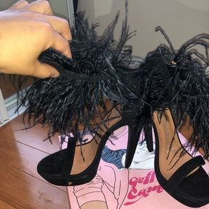 jeffrey campbell feather heels